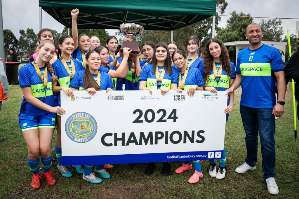 AJFC Under 15 Girls Division 3 A - 2024 Champions