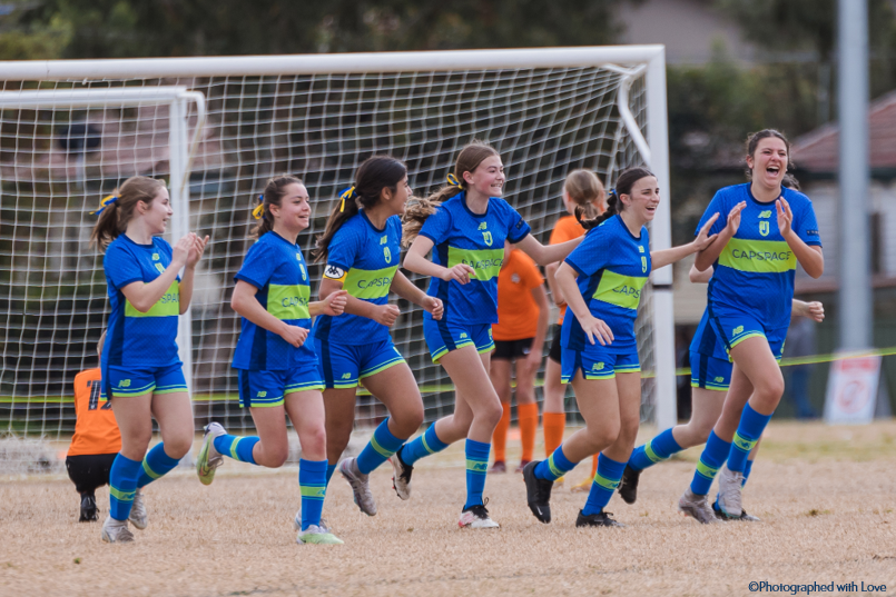 AJFC has female football teams in all youth competitive age groups across the Winter season