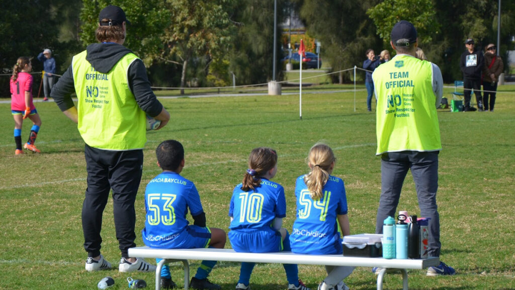 Our AJFC volunteer coaches receive comprehensive support from the Club