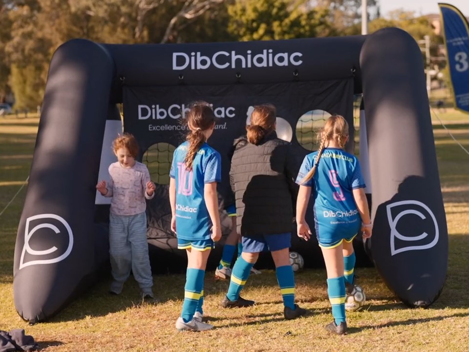 DibChidiac Inflatable at Campbell Park