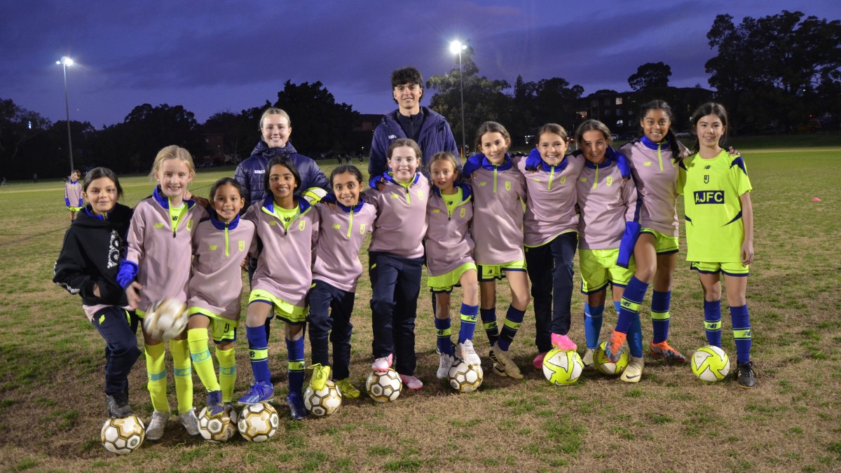 AJFC Academy Girls football skills development training