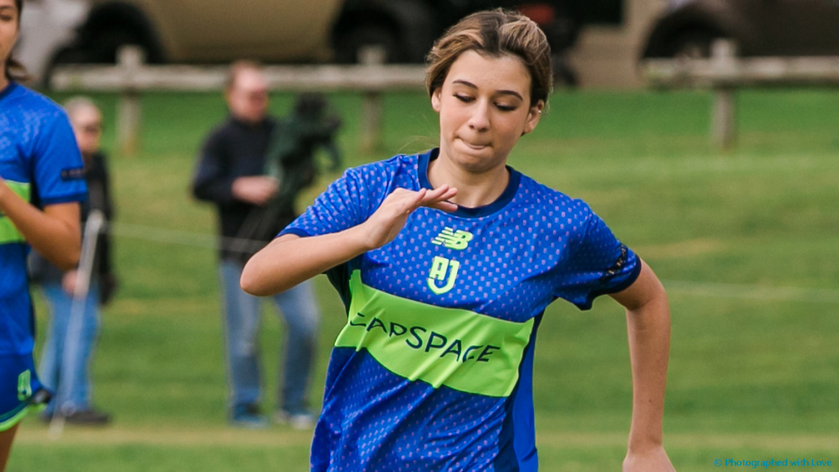 The AJFC Under 19 Girls team plays in a combined 17, 18 and 19 years competition