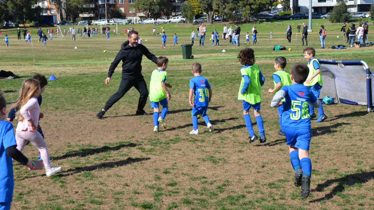 AJFC Parents versus Kids game